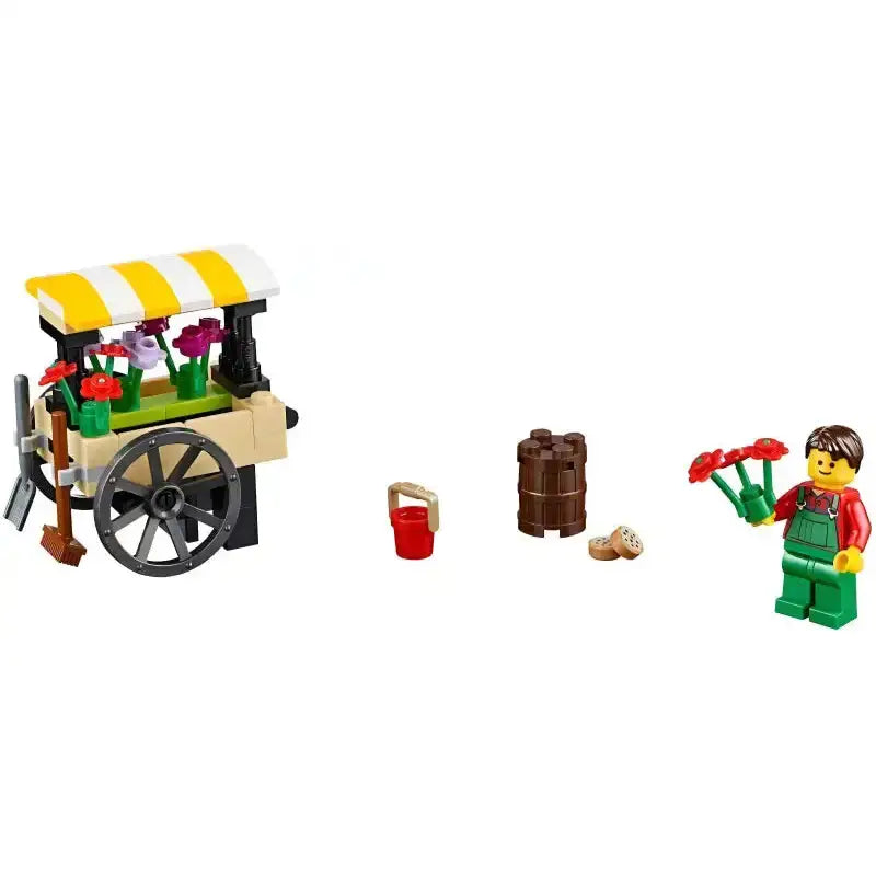 Lego Creator 40140 - Blumen Stand Polybag - Flower Cart - 3