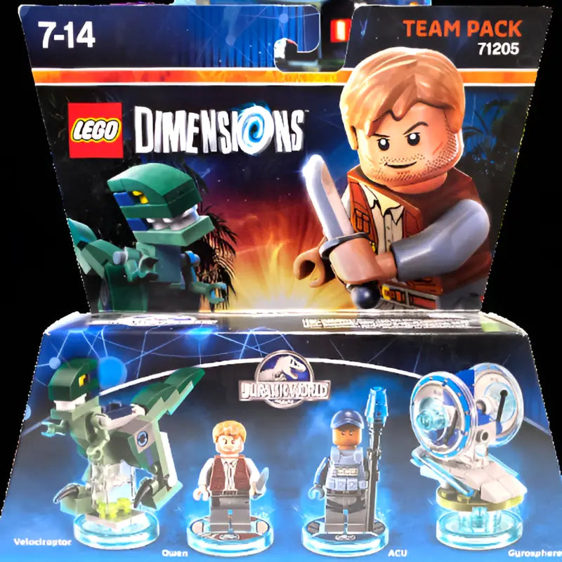 LEGO Dimensions 71205 Jurassic World Team Pack Owen - Dino - TradingToys.de 1