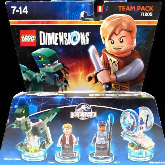 LEGO Dimensions 71205 Jurassic World Team Pack Owen - Dino - 1