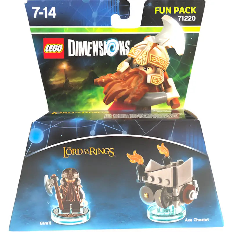LEGO Dimensions 71220 Lord of the Rings Fun Pack Gimli Herr - 1