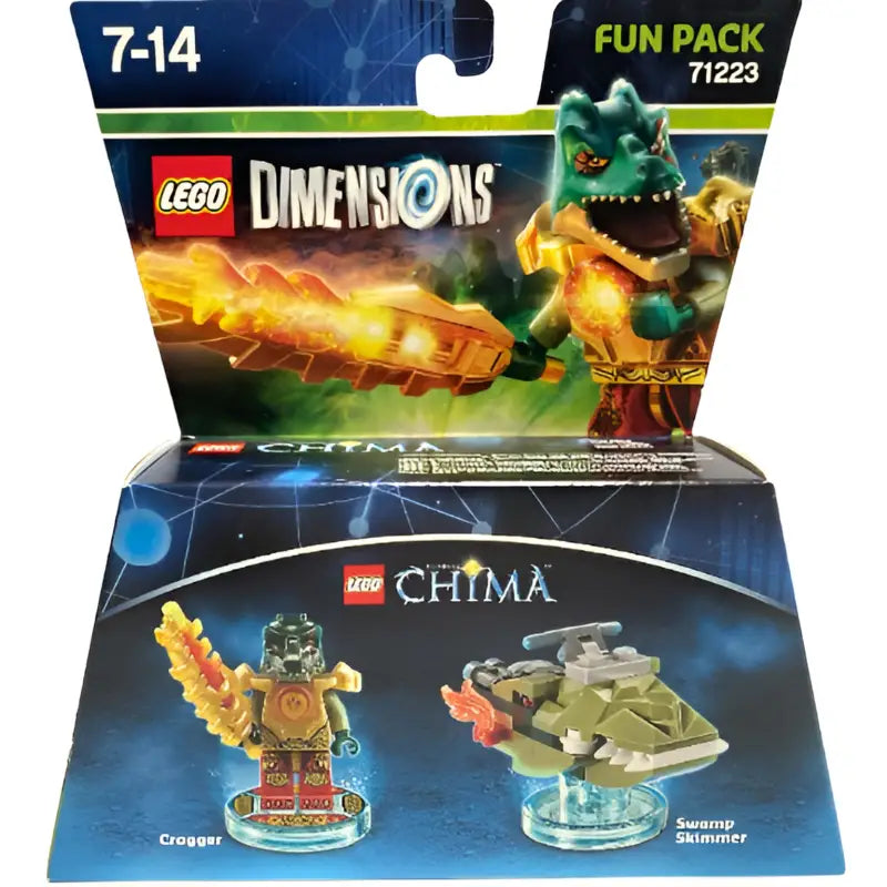 LEGO Dimensions 71223 Chima Cragger Fun Pack Minifigur - 1