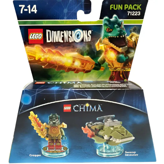 LEGO Dimensions 71223 Chima Cragger Fun Pack Minifigur - 1