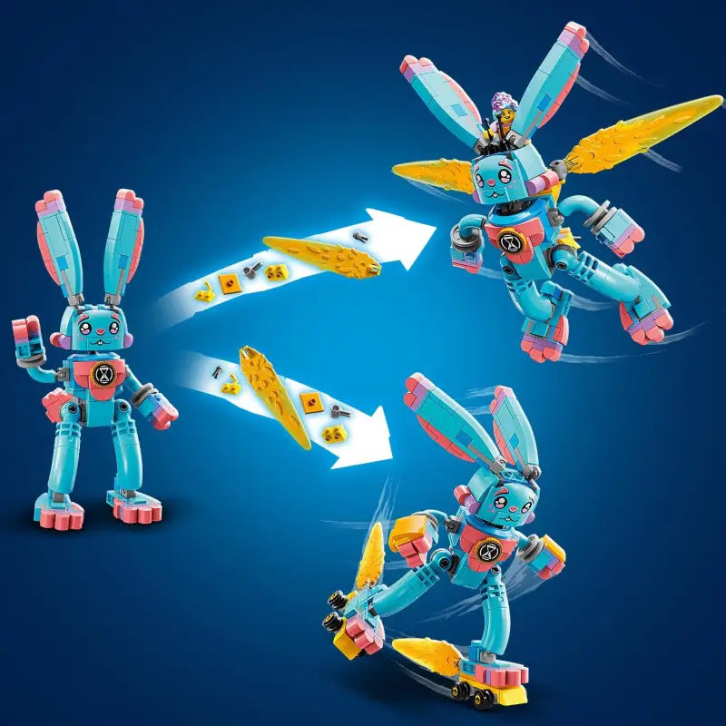 LEGO DREAMZzz 2-in-1 Izzie und Ihr Hase Bunchu Set, - 2