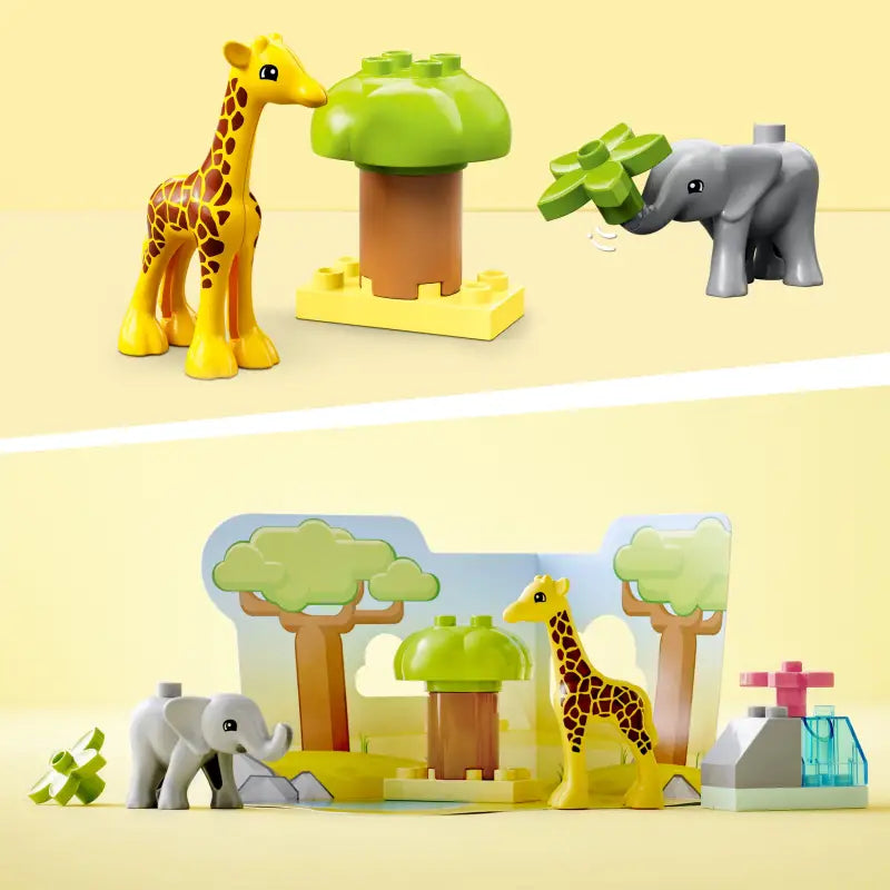 LEGO DUPLO Wilde Tiere Afrikas Lernspielzeug für Jungen - 4