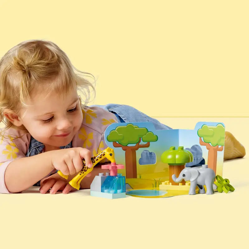 LEGO DUPLO Wilde Tiere Afrikas Lernspielzeug für Jungen - 6
