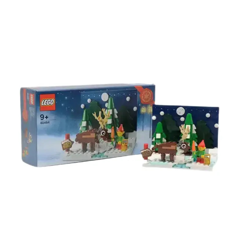 LEGO Exklusiv Set Vorgarten Weihnachtsmanns 40484 - TradingToys.de 2