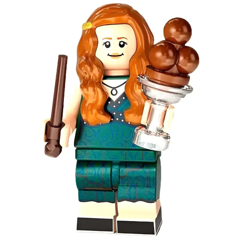 LEGO Figur Harry Potter Ginny Weasley 71028 – Serie 2 | Sammlerfigur mit Quidditch-Pokal - 1