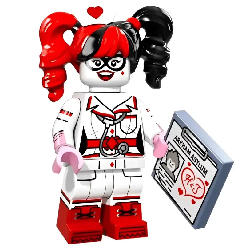 Lego Figur Nurse Harley Quinn Minifigures Serie BATMAN - 1