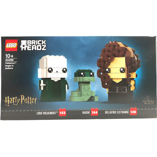 LEGO Harry Potter BrickHeadz Lord Voldemort + Nagini + Bellatrix 40496 - 1
