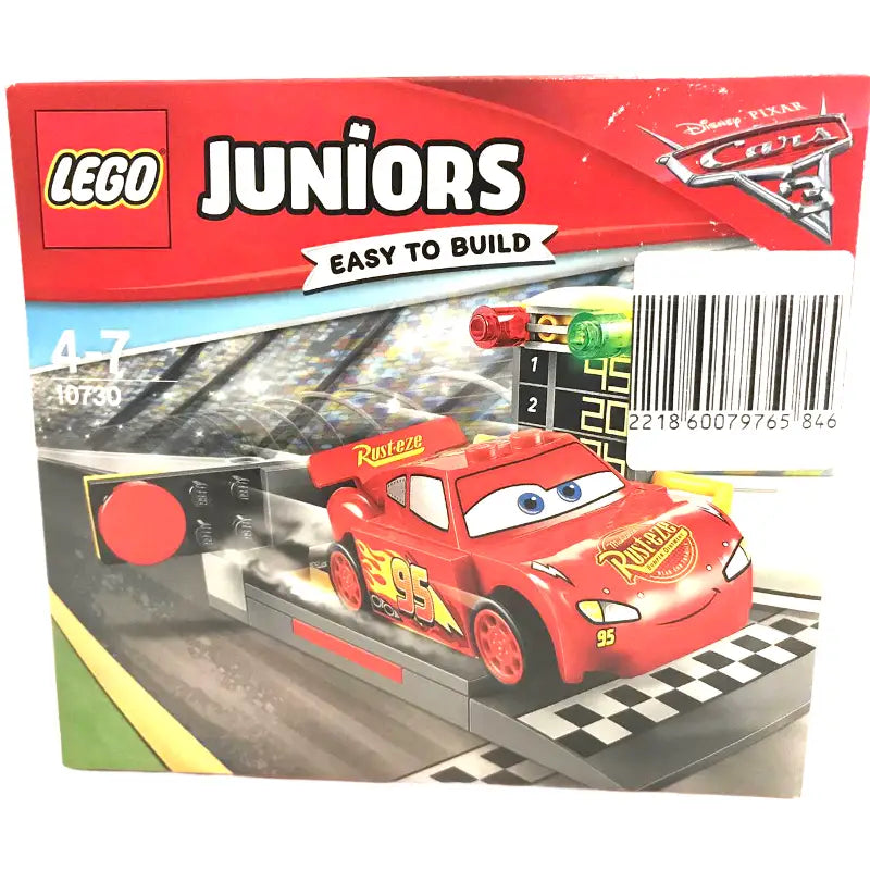 LEGO Juniors 10730 - Lightning McQueens Beschleunigungsrampe - 1