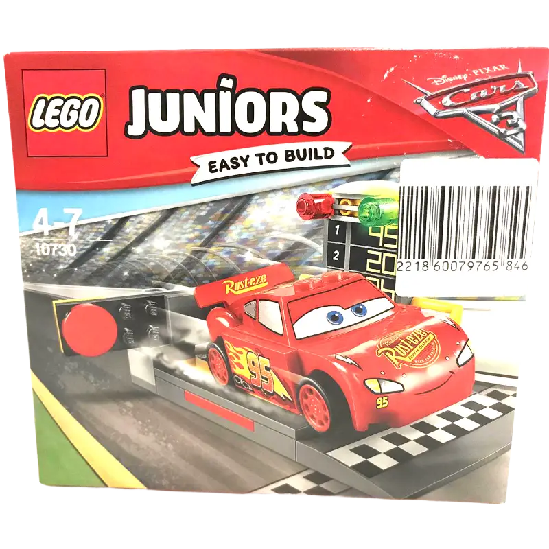 LEGO Juniors Lightning McQueens Beschleunigungsrampe - 1