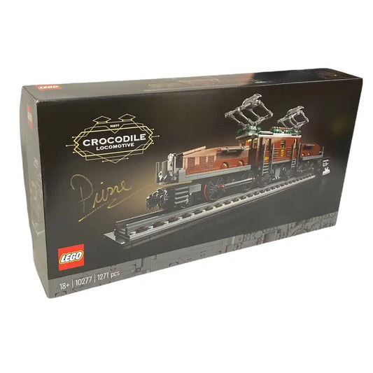 lego lokomotive krokodil 10277 signiert pierre normandin - 1