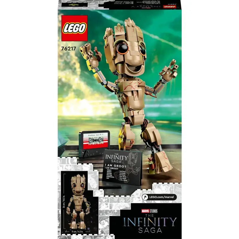 LEGO Marvel Groot Set mit Baby Figur Guardians of The Galaxy 2 - 7