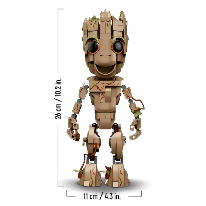 LEGO Marvel Groot Set mit Baby Figur Guardians of The Galaxy 2