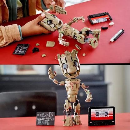 LEGO Marvel Groot Set mit Baby Figur Guardians of The Galaxy 2 - 6
