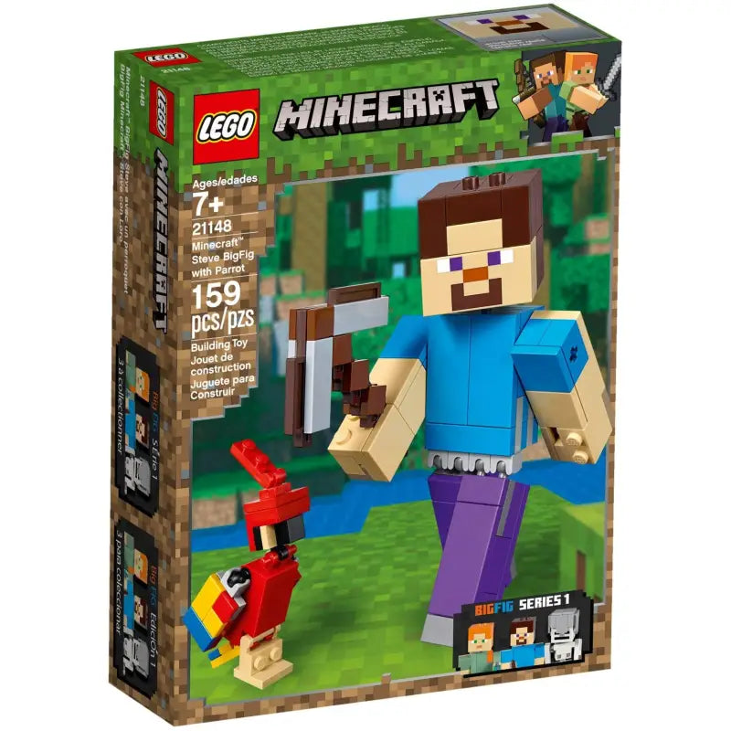 Lego Minecraft BigFig Steve mit Papagei kaufen - 4