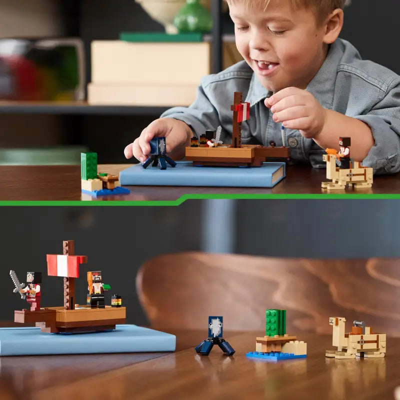 Lego Minecraft Die Piratenschiffreise Spielzeug-Schiff - 7