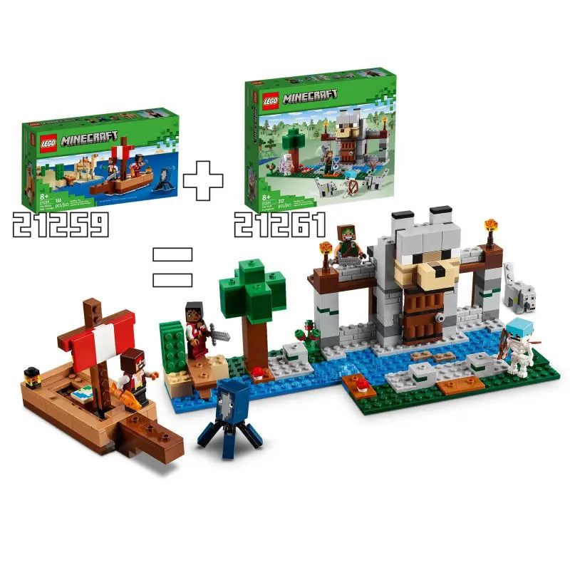 Lego Minecraft Die Piratenschiffreise Spielzeug-Schiff - 2