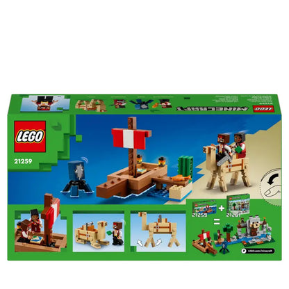 Lego Minecraft Die Piratenschiffreise Spielzeug-Schiff - 8
