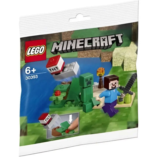 Lego Minecraft 30393 Steve and Creeper Polybag - 1