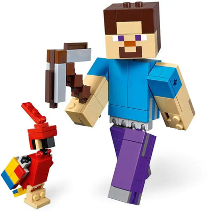 Lego Minecraft Steve mit Papagei 21148 - 3