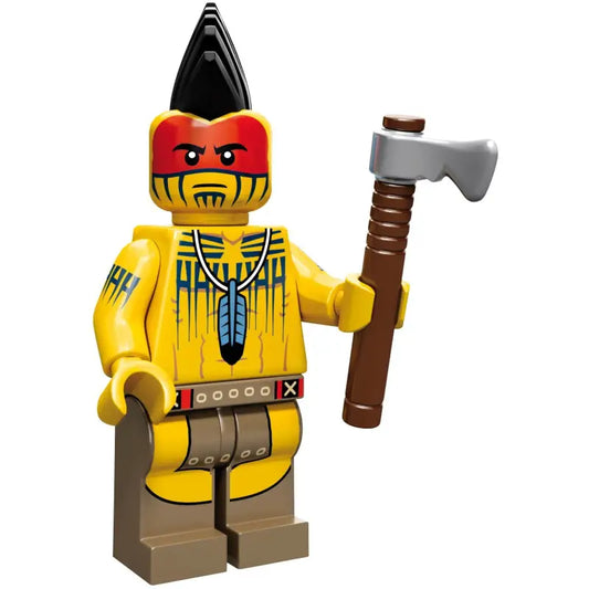 LEGO Minifigur Krieger mit Irokese kaufen - 1