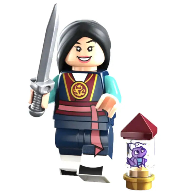 LEGO Minifiguren - Disney 100 - Nr. 9 Mulan - 71038 - 1
