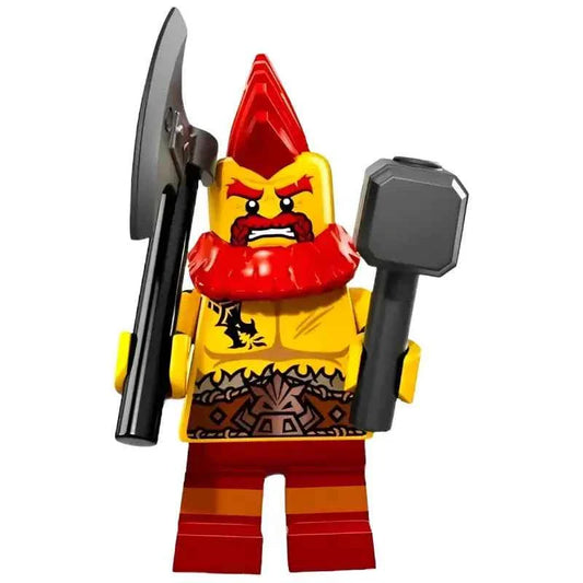 Lego Minifiguren Kämpferischer Zwerg Serie 17 - 1