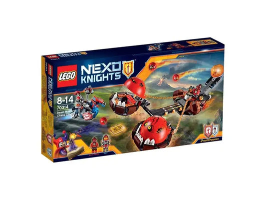 Lego nexo knights 70314 chaos kutsche des monster meisters mit roten schwarzen mechanischen kreaturen spielzeug online kaufen