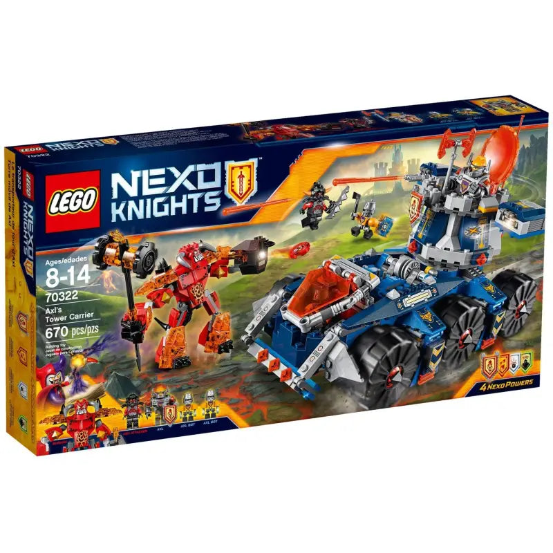 LEGO Nexo Knights 70322 - Axls mobiler Verteidigungsturm - 1