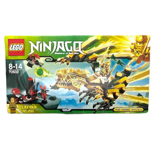 lego ninjago goldener drache und gold ninja 70503 - 1