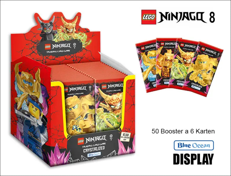 LEGO NINJAGO Trading Cards Serie 8 Next Level Display - 1
