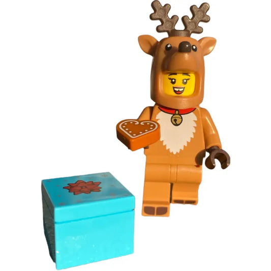 LEGO Nr.4 Renntier-Kostüm Minifigures 71034 - Series 23 - 1