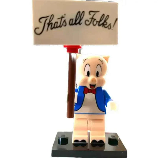 LEGO Porky Pig Schweinchen Dick Minifigur 71030 - 1