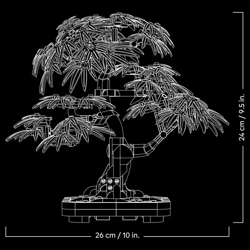 LEGO® Botanicals 10348 Japanischer Ahorn Bonsai kaufen – DekoErwachsene - TradingToys.de 8