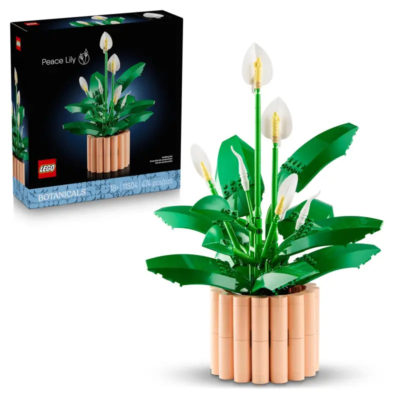 LEGO® Botanicals 11504 Friedenslilie kaufen – Künstliche Blumen für Erwachsene - TradingToys.de 1