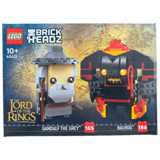 LEGO® Brickheadz-Gandalf Nr.185 + Balrog Nr.186 Lord of the Rings - 1