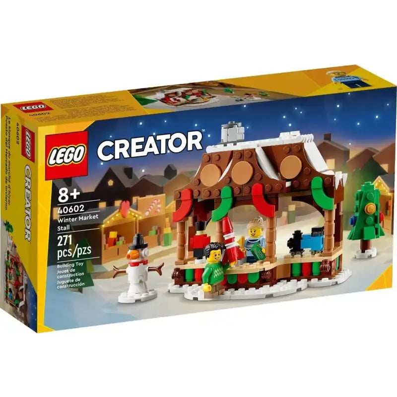 LEGO® Creator 40602 Weihnachtsmarktstand kaufen – Festliches Bauset - 1