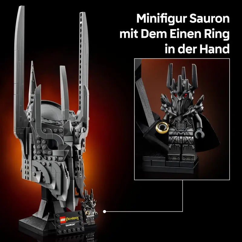LEGO® Icons 11373 Saurons Helm kaufen – Herr der Ringe Bauset für Erwachsene - TradingToys.de 3