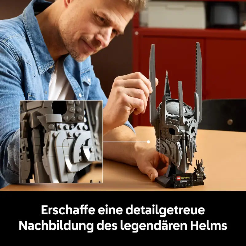 LEGO® Icons 11373 Saurons Helm kaufen – Herr der Ringe Bauset für Erwachsene - TradingToys.de 5