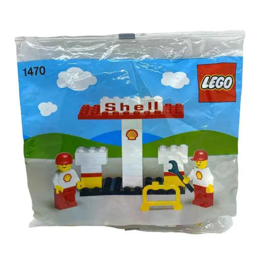 Lego Shell Station Tankstation Selten Polybag 1470 - 1