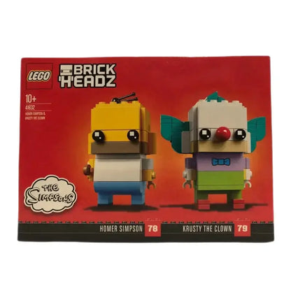 LEGO Simpsons Brickheadz Homer Simpson & Krusty 41632 - 2