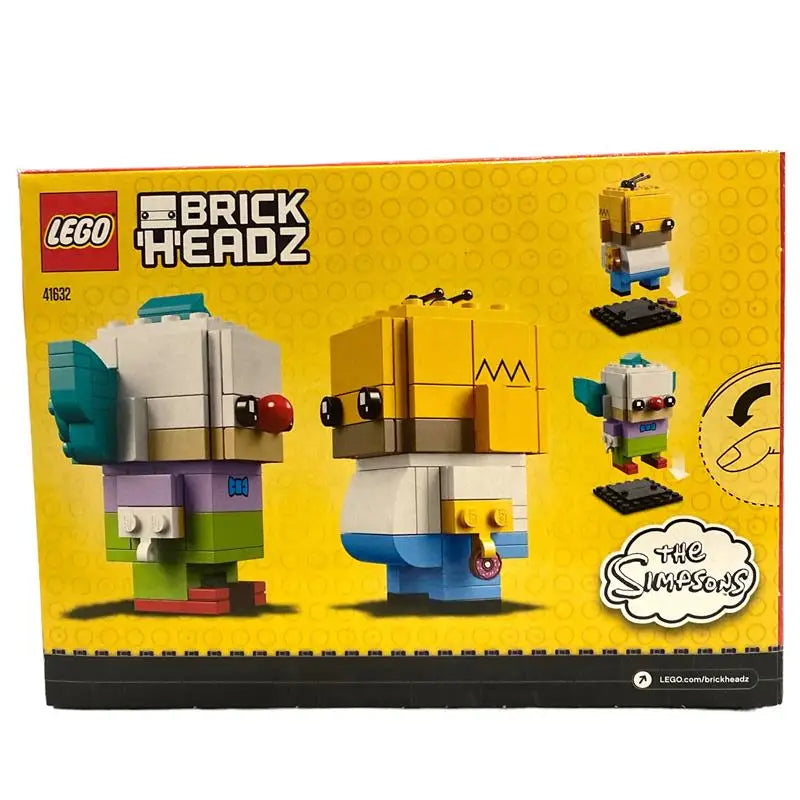 LEGO Simpsons Brickheadz Homer Simpson & Krusty 41632 - 3