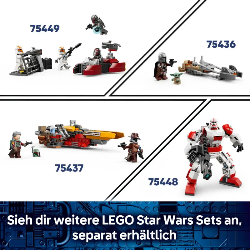 LEGO® Star Wars 75443 Grogus Zuhause – Baby Yoda Set - 8