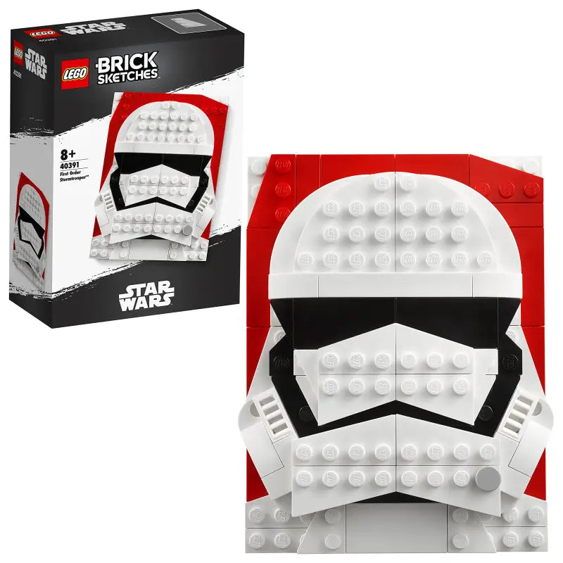 LEGO Star Wars First Order Stormtrooper Set Brick Sketches 40391 - 1
