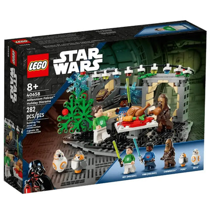 LEGO Star Wars Millennium Falcon Weihnachtsdiorama 40658 - 1