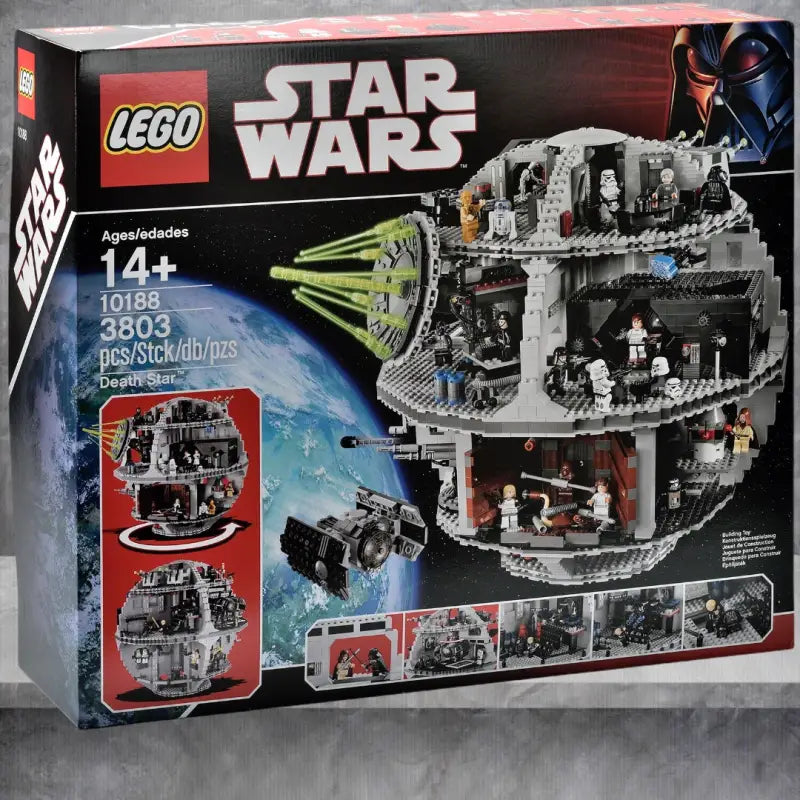 LEGO 10188 Star Wars Set Todesstern + Figuren B-Ware Sammlung - 1