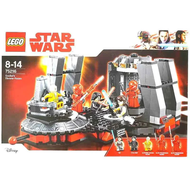 LEGO Star Wars Snokes Thronsaal Set 75216 - 1