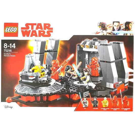 LEGO Star Wars Snokes Thronsaal Set 75216 - 1