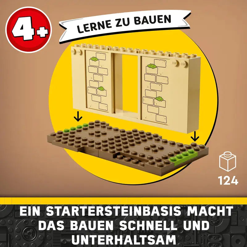 LEGO Star Wars Tenoo Jedi Temple Spiel Set für Anfänger - 6